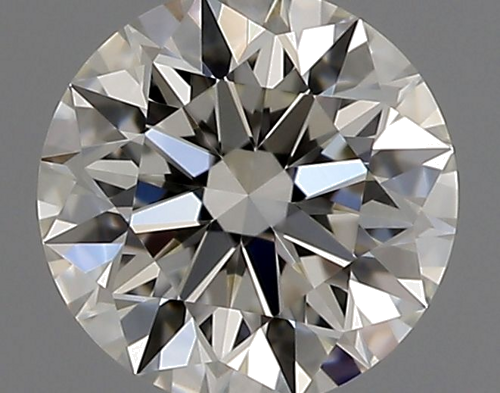 0.44 carat H-VVS1 Excellent cut Natūralus Round Deimantas (1)