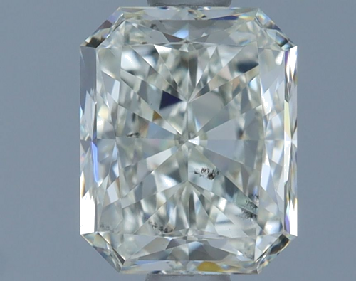 1.21 carat K-SI1 Natūralus Radiant Deimantas (1)