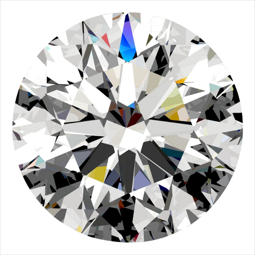 0.32 carat E-VS1 Excellent cut Natūralus Round Deimantas (1)