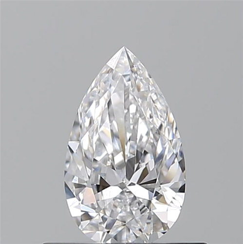 0.51 carat D-VS2 Natūralus Pear Deimantas (1)