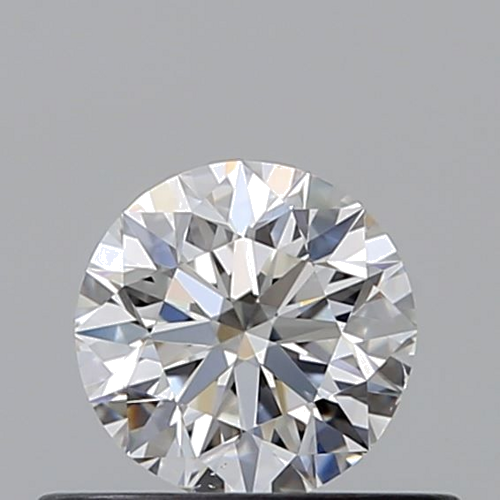 0.41 carat F-SI1 Very Good cut Natūralus Round Deimantas (1)