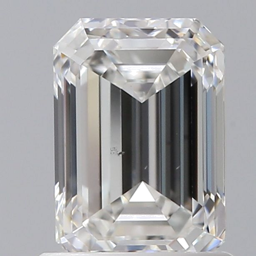 1.14 carat F-SI1 Natūralus Emerald Deimantas (1)