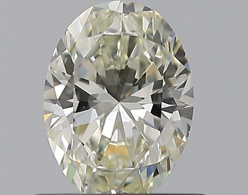 0.5 carat K-VS1 Natūralus Oval Deimantas (1)