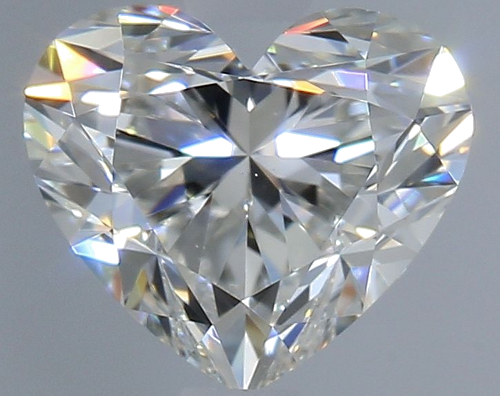1.0 carat G-VS2 Natūralus Heart Deimantas (1)