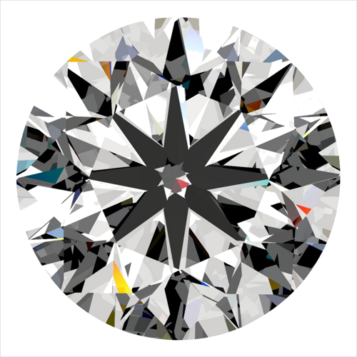 0.3 carat D-SI2 Very Good cut Natūralus Round Deimantas (1)