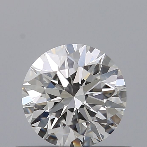 0.53 carat F-VVS1 Excellent cut Natūralus Round Deimantas (1)