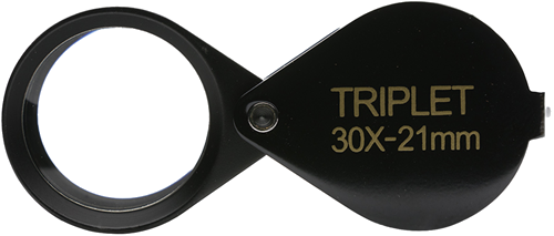 Pocket foldable magnifying glass 10x 15x 20x or 30x (3)