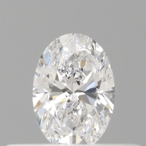 0.3 carat D-VVS2 Natūralus Oval Deimantas (1)