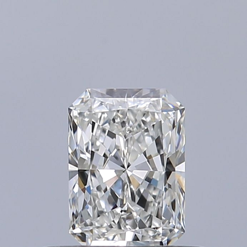 0.4 carat F-VVS1 Natūralus Radiant Deimantas (1)