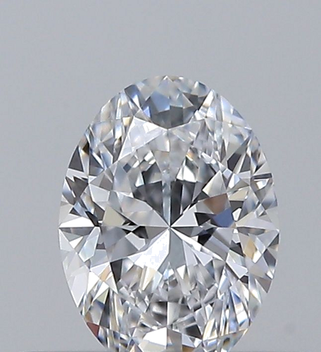 0.3 carat D-VVS1 Natūralus Oval Deimantas (1)