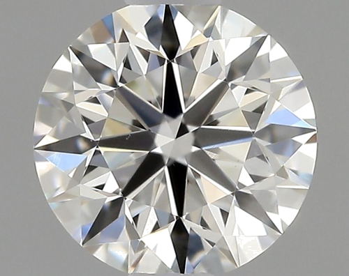 0.45 carat I-VS1 Excellent cut Natūralus Round Deimantas (1)