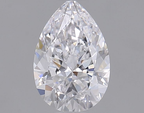 0.58 carat D-VS2 Natūralus Pear Deimantas (1)