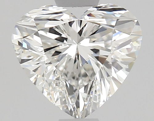 0.92 carat F-VS2 Natūralus Heart Deimantas (1)