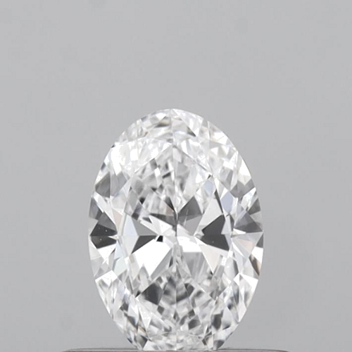 0.4 carat D-VS2 Natūralus Oval Deimantas (1)