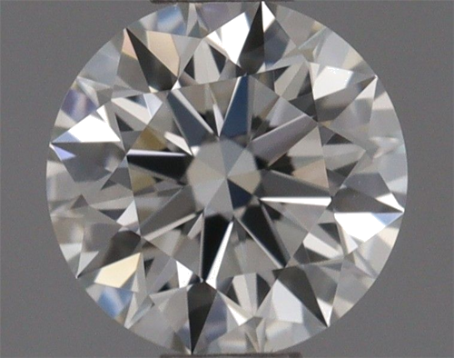 0.44 carat I-VVS1 Excellent cut Natūralus Round Deimantas (1)