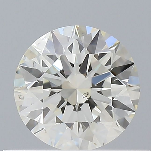 0.52 carat K-SI1 Excellent cut Natūralus Round Deimantas (1)