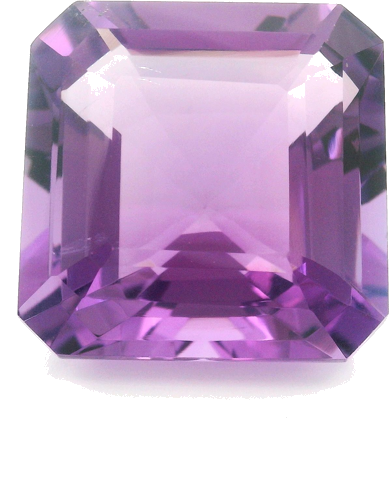 25.4 carat PURPLE STEP cut Octagonal Amethyst (1)