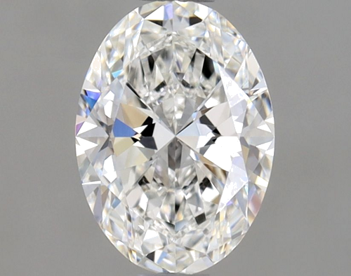0.7 carat F-VVS2 Natūralus Oval Deimantas (1)