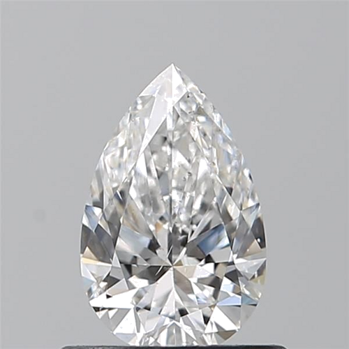 0.56 carat E-SI1 Natūralus Pear Deimantas (1)