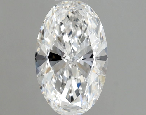0.5 carat E-VS1 Natūralus Oval Deimantas (1)