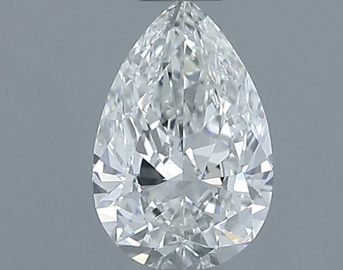 0.5 carat G-IF Natūralus Pear Deimantas (1)