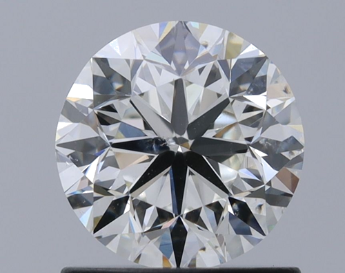 0.97 carat I-SI1 Very Good cut Natūralus Round Deimantas (1)