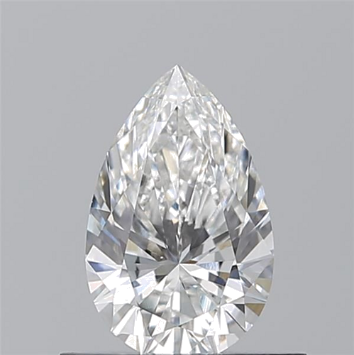 0.54 carat F-VS2 Natūralus Pear Deimantas (1)