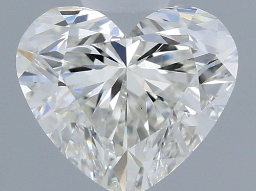 0.37 carat H-VS1 Natūralus Heart Deimantas (1)