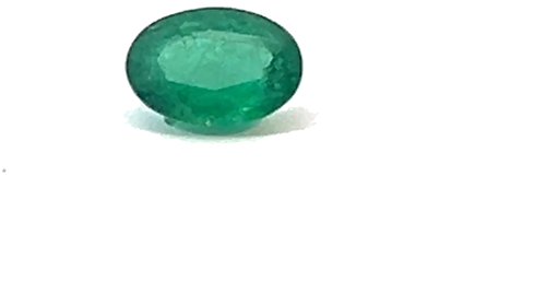 0.52 carat GREEN Oval Smaragdas (1)