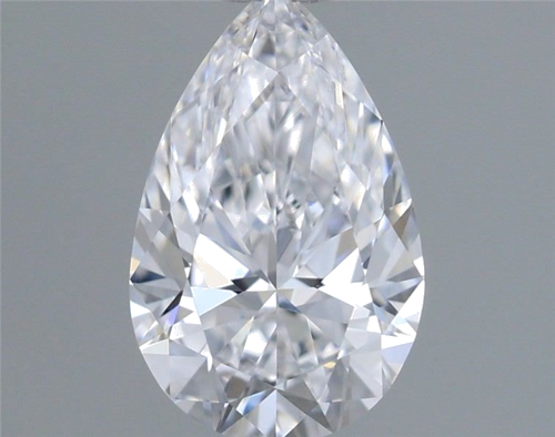 0.53 carat D-VS1 Natūralus Pear Deimantas (1)