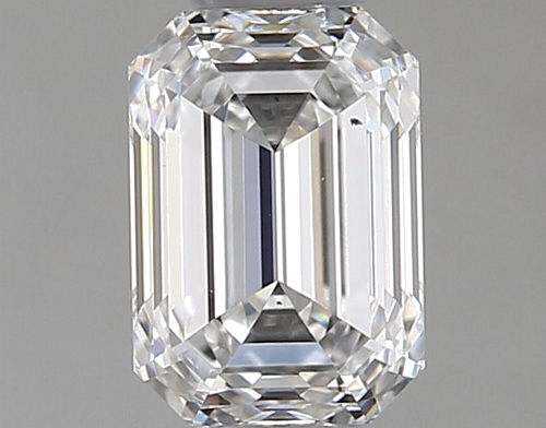 0.51 carat F-SI1 Natūralus Emerald Deimantas (1)