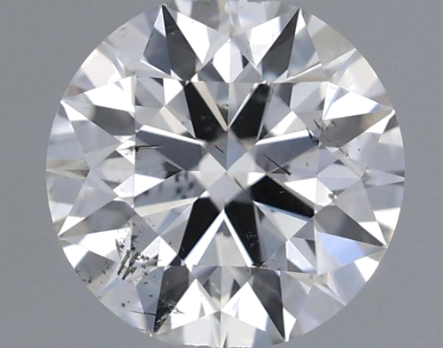 0.58 carat F-SI2 Excellent cut Natūralus Round Deimantas (1)