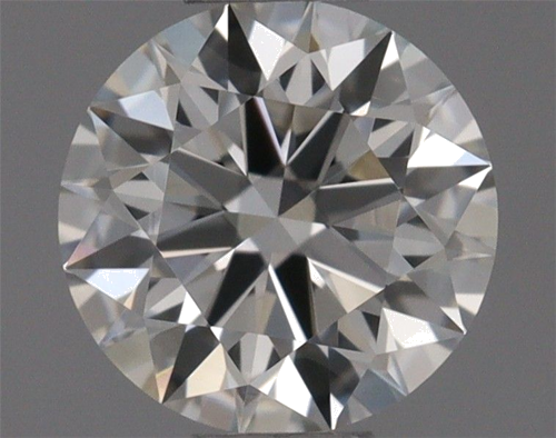 0.37 carat I-VVS1 Excellent cut Natūralus Round Deimantas (1)