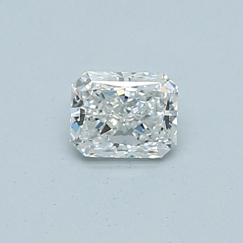 0.43 carat F-SI1 Natūralus Radiant Deimantas (1)