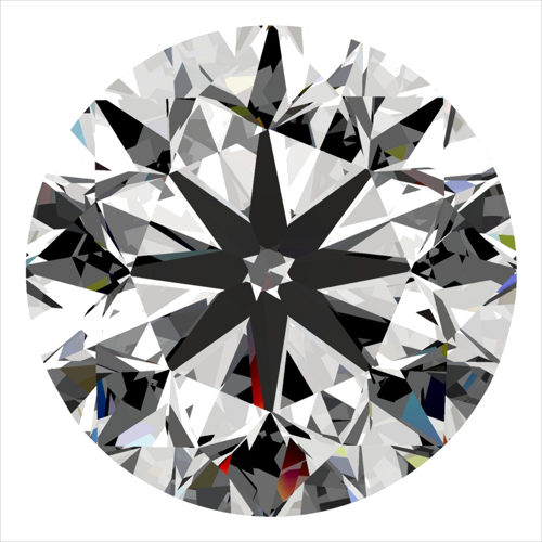 0.4 carat G-VS1 Very Good cut Natūralus Round Deimantas (1)