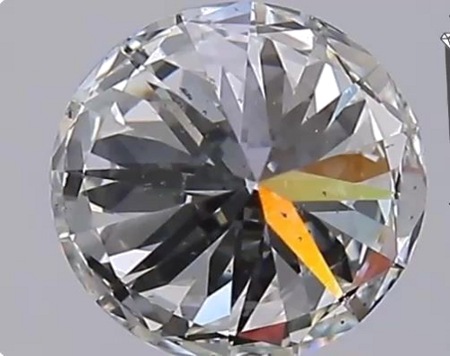 1.51 carat I-VS2 Excellent cut Natūralus Round Deimantas (1)