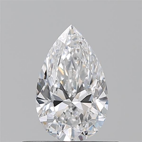 0.5 carat D-VVS2 Natūralus Pear Deimantas (1)