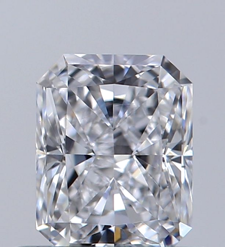 0.5 carat D-VS1 Natūralus Radiant Deimantas (1)