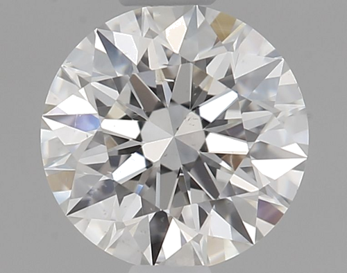 0.5 carat F-SI1 Excellent cut Natūralus Round Deimantas (1)