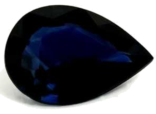 0.59 carat BLUE Pear Safyras (1)