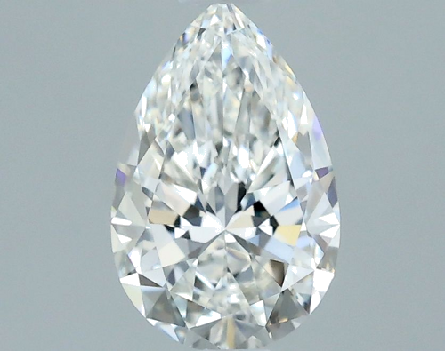 0.51 carat G-VVS1 Natūralus Pear Deimantas (1)