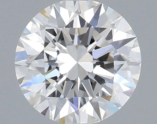 0.38 carat F-VVS1 Excellent cut Natūralus Round Deimantas (1)
