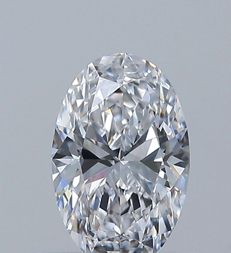0.5 carat D-VS1 Natūralus Oval Deimantas (1)