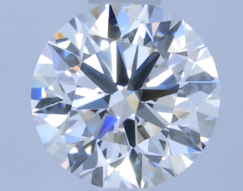 0.51 carat F-VVS1 Excellent cut Natūralus Round Deimantas (1)