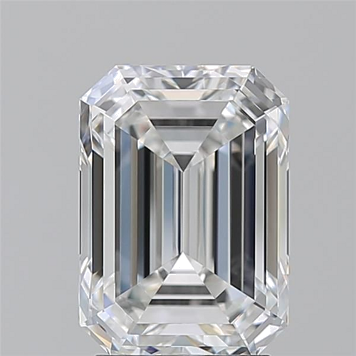 3.22 carat F-VVS2 Natūralus Emerald Deimantas (1)