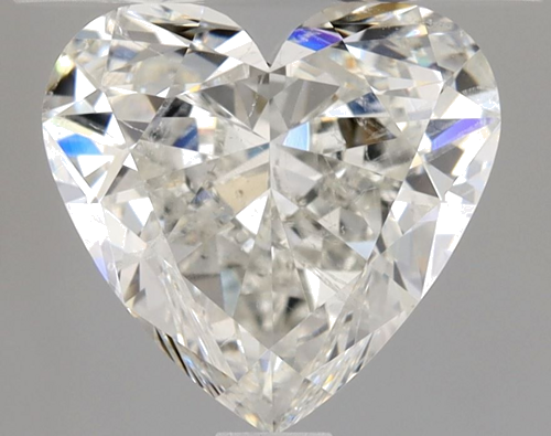 1.51 carat I-SI2 Natūralus Heart Deimantas (1)