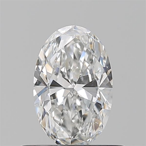 0.51 carat F-SI1 Natūralus Oval Deimantas (1)