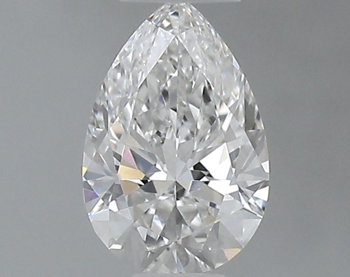 0.53 carat E-VS1 Natūralus Pear Deimantas (1)