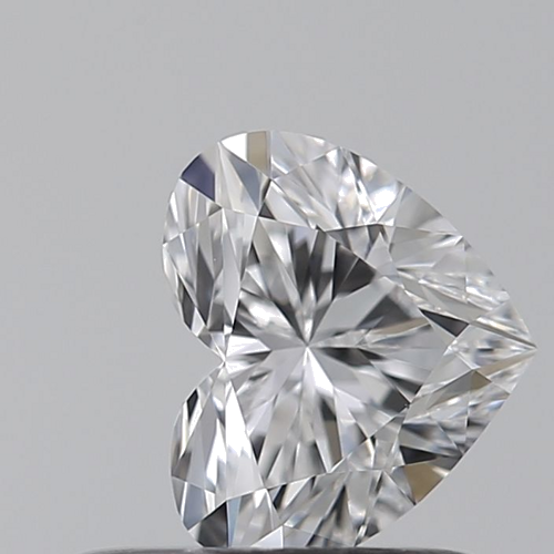 0.58 carat D-IF Natūralus Heart Deimantas (1)
