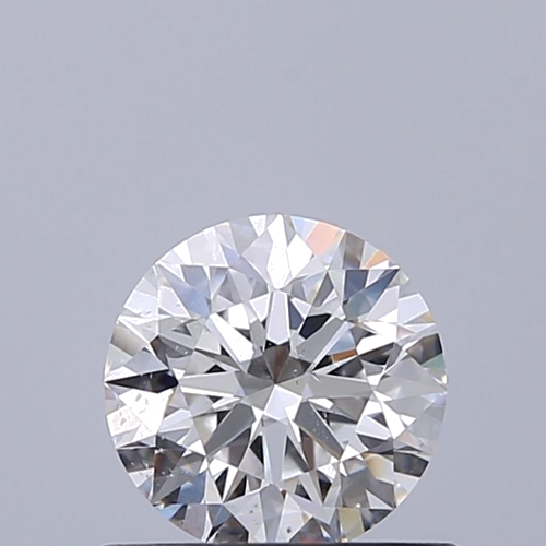 0.61 carat E-SI1 Excellent cut Natūralus Round Deimantas (1)